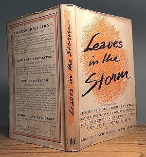 Bild des Verkufers fr LEAVES IN THE STORM: A BOOK OF DIARIES . zum Verkauf von Currey, L.W. Inc. ABAA/ILAB