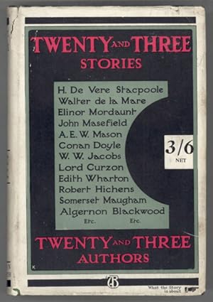 Imagen del vendedor de TWENTY AND THREE STORIES BY TWENTY AND THREE AUTHORS a la venta por Currey, L.W. Inc. ABAA/ILAB