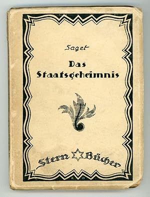 Bild des Verkufers fr DAS STAATS-GEHEIMNIS. ZUKUNFTS-DETEKTIV-ROMAN zum Verkauf von Currey, L.W. Inc. ABAA/ILAB