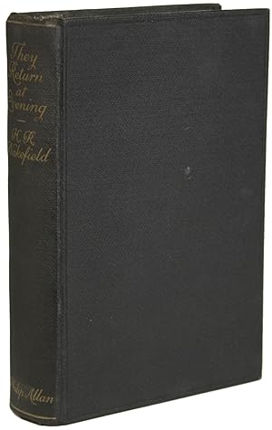 Image du vendeur pour THEY RETURN AT EVENING: A BOOK OF GHOST STORIES mis en vente par Currey, L.W. Inc. ABAA/ILAB