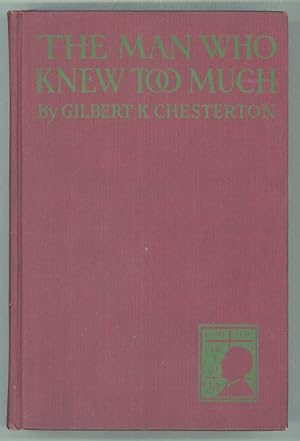 Seller image for THE MAN WHO KNEW TOO MUCH . for sale by Currey, L.W. Inc. ABAA/ILAB