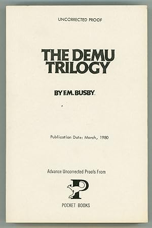 Seller image for THE DEMU TRILOGY for sale by Currey, L.W. Inc. ABAA/ILAB