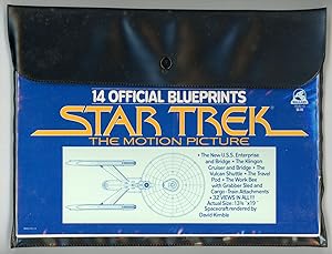 Seller image for STAR TREK THE MOTION PICTURE: 14 OFFICIAL BLUEPRINTS . [cover title] for sale by Currey, L.W. Inc. ABAA/ILAB