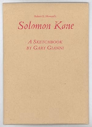 Image du vendeur pour THE SOLOMON KANE SKETCHBOOK mis en vente par Currey, L.W. Inc. ABAA/ILAB