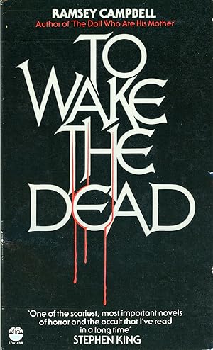 Image du vendeur pour TO WAKE THE DEAD mis en vente par Currey, L.W. Inc. ABAA/ILAB