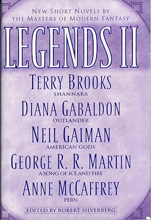 Seller image for LEGENDS II: NEW SHORT NOVELS BY THE MASTERS OF MODERN FANTASY for sale by Currey, L.W. Inc. ABAA/ILAB
