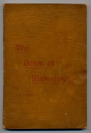 Image du vendeur pour THE DOOM OF MAMELONS: A LEGEND OF THE SAGUENAY mis en vente par Currey, L.W. Inc. ABAA/ILAB