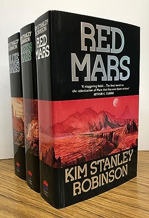 Seller image for [MARS TRILOGY] RED MARS, GREEN MARS [and] BLUE MARS for sale by Currey, L.W. Inc. ABAA/ILAB