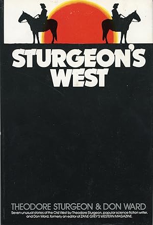 Seller image for STURGEON'S WEST for sale by Currey, L.W. Inc. ABAA/ILAB