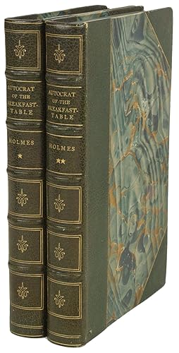 Imagen del vendedor de THE AUTOCRAT OF THE BREAKFAST TABLE . With Illustrations by Howard Pyle . a la venta por Currey, L.W. Inc. ABAA/ILAB