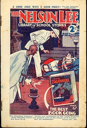 Bild des Verkufers fr The Menaced Schoolboy!" in THE NELSON LEE LIBRARY zum Verkauf von Currey, L.W. Inc. ABAA/ILAB