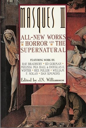 Seller image for MASQUES III: ALL-NEW WORKS OF HORROR AND THE SUPERNATURAL for sale by Currey, L.W. Inc. ABAA/ILAB
