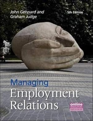 Image du vendeur pour Managing Employment Relations mis en vente par WeBuyBooks