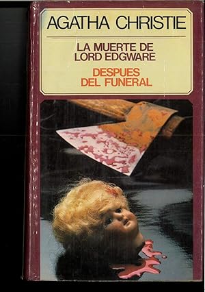 Imagen del vendedor de LA MUERTE DE LORD EDGWARE a la venta por Papel y Letras