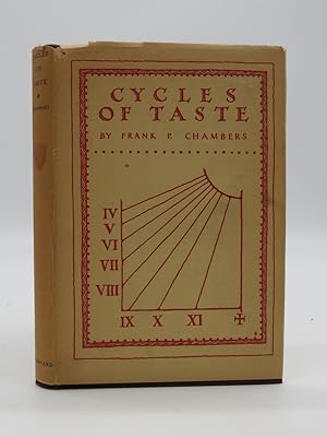 Immagine del venditore per CYCLES OF TASTE An Unacknowledged Problem in Ancient Art and Criticism venduto da Sage Rare & Collectible Books, IOBA