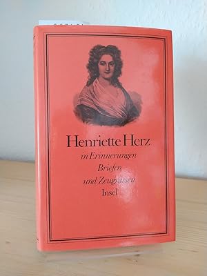 Imagen del vendedor de Henriette Herz in Erinnerungen, Briefen und Zeugnissen. [Herausgegeben von Rainer Schmitz]. a la venta por Antiquariat Kretzer