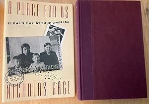 Imagen del vendedor de Place for Us: Eleni's Children in America a la venta por biblioboy