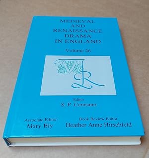 Imagen del vendedor de Medieval and Renaissance Drama in England: Volume 26 a la venta por killarneybooks