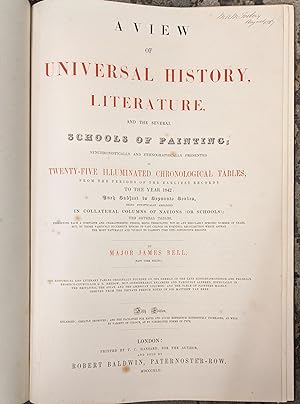 A View of Universal History, Literature, and the Several Schools of Painting; Sychronistically an...