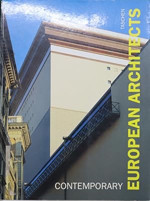 Imagen del vendedor de Contemporary European Architects a la venta por Librera Alonso Quijano