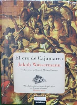Seller image for El oro de Cajamarca for sale by Librera Alonso Quijano