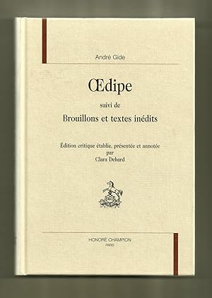 Oedipe: suivi de Brouillons et de textes inédits (Textes de littérature moderne et contemporaine)