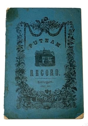 The Putnam Record, Vol. 1, No. 3 (July, 1857)