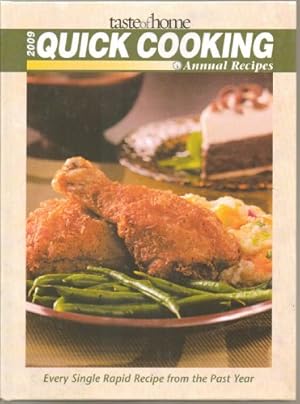 Seller image for Taste of Home Quick Cooking Annual Recipes 2009 for sale by Reliant Bookstore