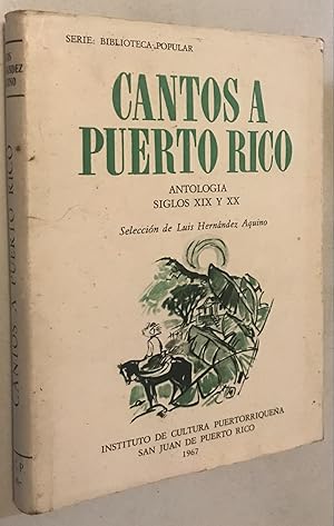 Seller image for Cantos a Puerto Rico antologia siglos XIX y XX for sale by Once Upon A Time