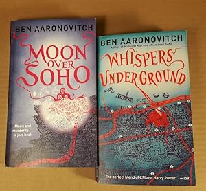 Imagen del vendedor de Rivers of London (series) Moon Over Soho (The second book in the Rivers of London series) (with) Whispers Under Ground (The third book in the Rivers of London series) -(two books in the "Rivers of London" series also known as the "Peter Grant" series) a la venta por Nessa Books