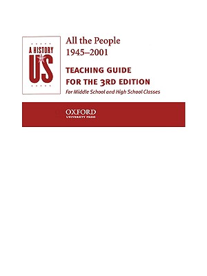 Immagine del venditore per A History of Us: Book 10: All the People 1945-2001 Teaching Guide (Paperback or Softback) venduto da BargainBookStores