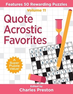 Image du vendeur pour Quote Acrostic Favorites: Features 50 Rewarding Puzzles (Paperback or Softback) mis en vente par BargainBookStores