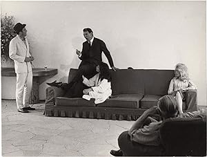 Contempt [Le Mepris] (Two original photographs from the 1963 film)