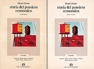Storia del Pensiero Economico - Vol. 1° e 2°