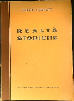 Image du vendeur pour Realta' storiche mis en vente par Librodifaccia