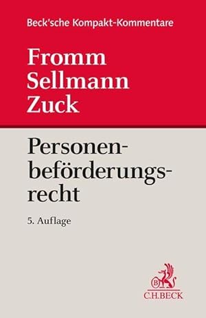 Seller image for Personenbefoerderungsrecht for sale by moluna