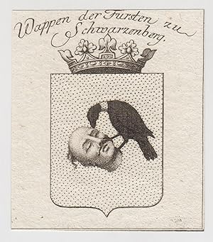 "Wappen der Fürsten zu Schwarzenberg.".