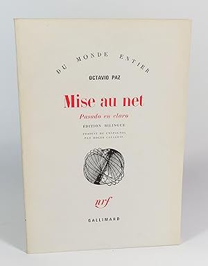 Image du vendeur pour Mise au net. Pasado en claro. Edition bilingue. mis en vente par Librairie L'Autre sommeil