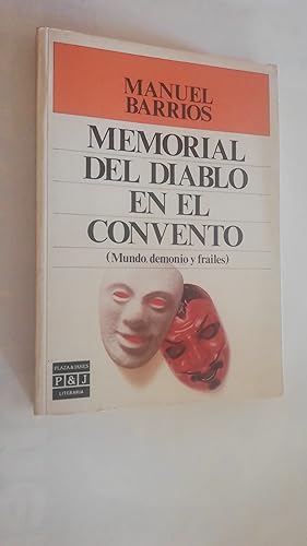 MEMORIAL DEL DIABLO EN EL CONVENTO. Barros, Manuel.