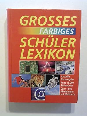 Großes farbiges Schülerlexikon.