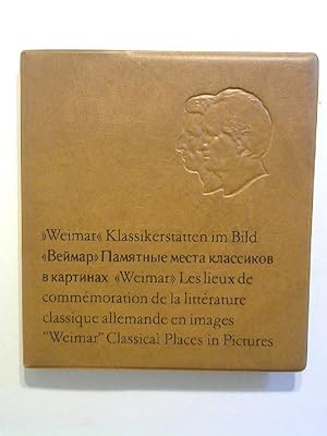 Bild des Verkufers fr Weimar - Klassikersttten im Bild. zum Verkauf von Buecherhof
