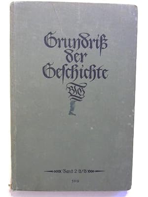 Imagen del vendedor de Grundri der Geschichte, Teil II A / B: Geschichte des Mittelalters. a la venta por Buecherhof