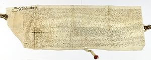 Lateinische Urkunde auf Pergament, Datum "1540 die mercurii quarta mensis Augusti" ( 4. August 15...