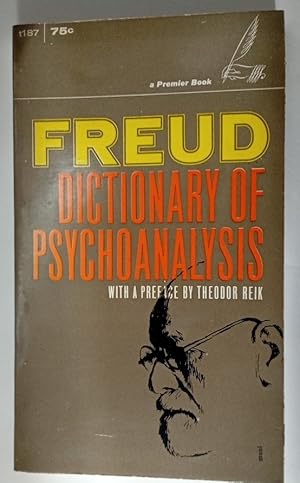 Bild des Verkufers fr Dictionary of Psychoanalysis. zum Verkauf von Plurabelle Books Ltd