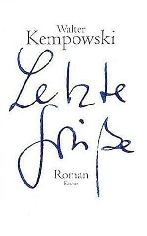 Seller image for Letzte Gre : Roman for sale by AHA-BUCH GmbH
