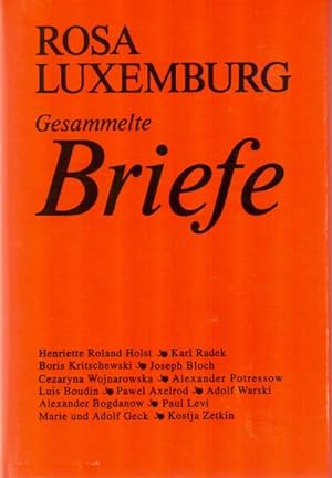 Bild des Verkufers fr Luxemburg - Gesammelte Briefe / Gesammelte Briefe, Bd. 6 : 1891 bis 1918 zum Verkauf von AHA-BUCH GmbH