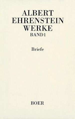 Seller image for Werke I: Briefe for sale by AHA-BUCH GmbH