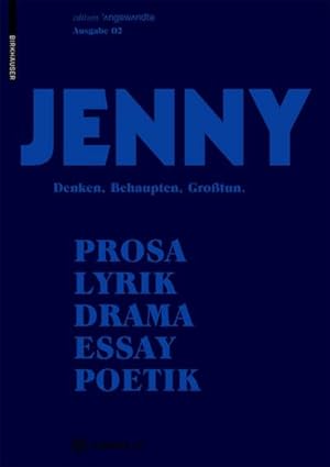 Seller image for JENNY for sale by AHA-BUCH GmbH