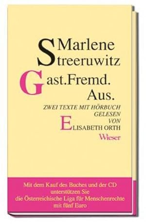 Seller image for Gast. Fremd. Aus., m. Audio-CD : ber die Strasse. Zwei Texte und ein Hrbuch for sale by AHA-BUCH GmbH