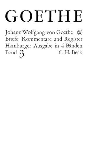 Immagine del venditore per Die Briefe der Jahre 1805-1821 venduto da AHA-BUCH GmbH